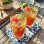 Aqua Fresca di Anguria e Lime, La Bevanda Perfetta per l’Estate