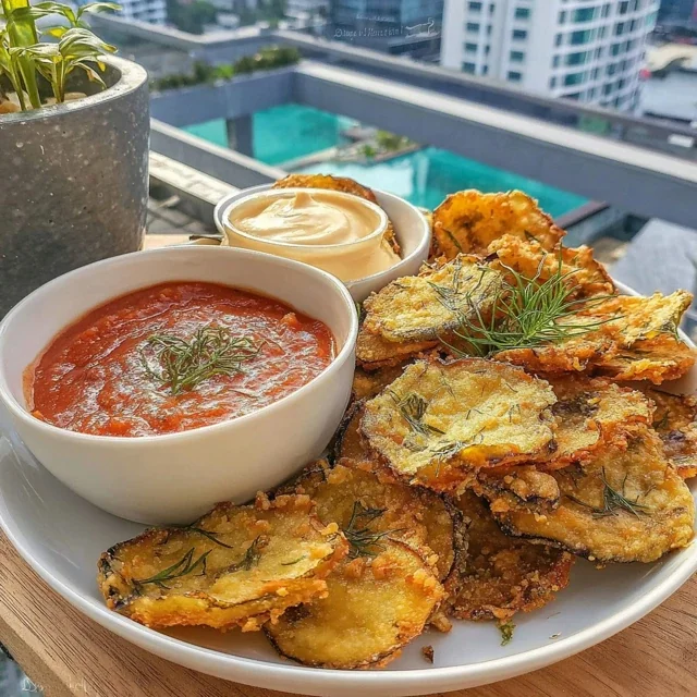Chips di Melanzane al Forno — Snack Croccante