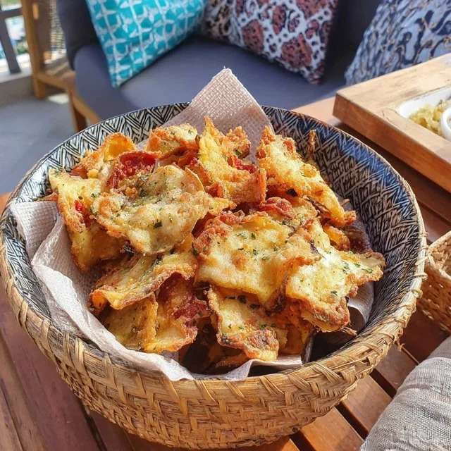 Chips di Melanzane al Forno — Snack Croccante