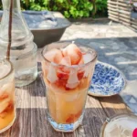 Limonata alla Rosa e Acqua Frizzante