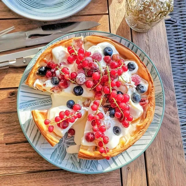 Ricetta Autentica di Tarte Nordique alle Bacche e Crema Fresca