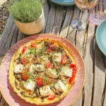 Ricetta di Tarte alle Verdure Grigliate e Formaggio di Capra, Saporita e Colorata