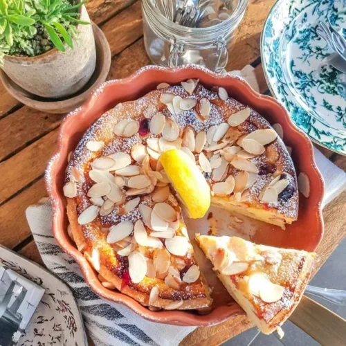 Torta di Santiago alle Mandorle e Limone, dolce tradizionale spagnolo