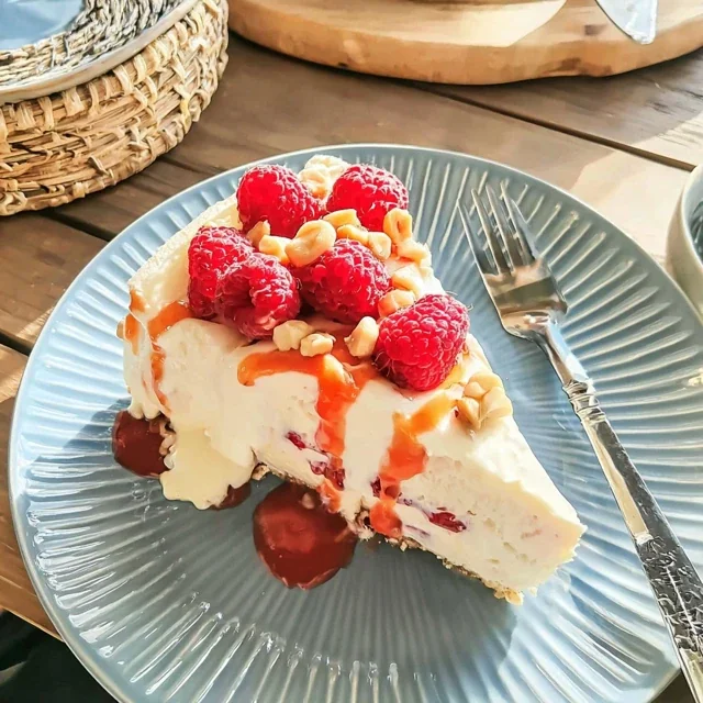 Cheesecake ai Lamponi Deliziosamente Facile Senza Cottura