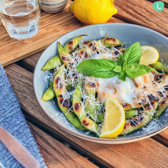 Delizioso Edamame Grigliato con Sale e Limone