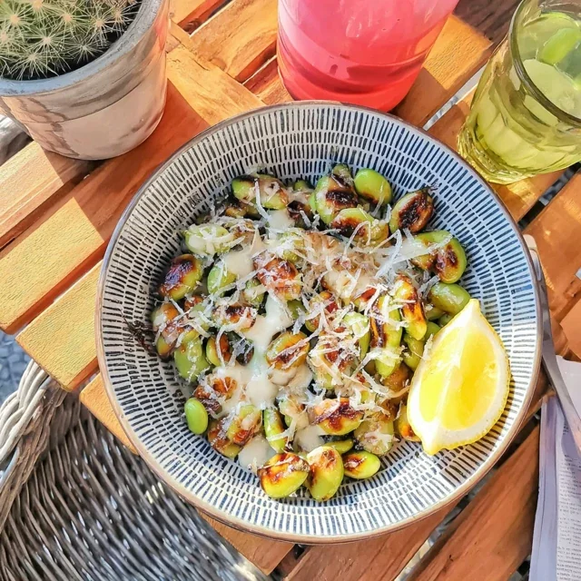 Delizioso Edamame Grigliato con Sale e Limone