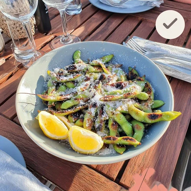 Delizioso Edamame Grigliato con Sale e Limone
